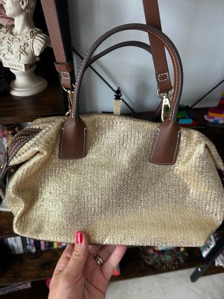 Bolso OLSHORY Dorado y Marrón