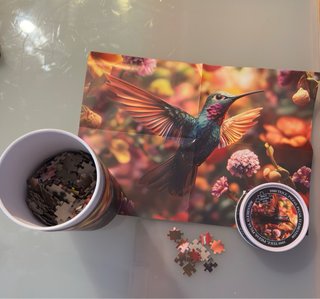 Puzzle 1000 piezas Colibrí Holo Foil