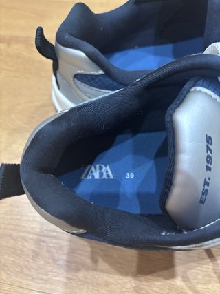 Zapatillas EST. 1975 niño azul/plata