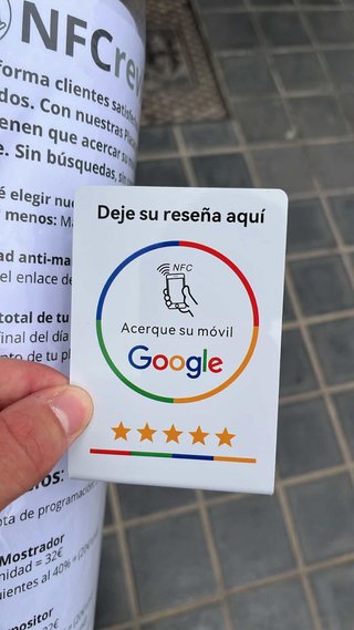 Placas NFC Google