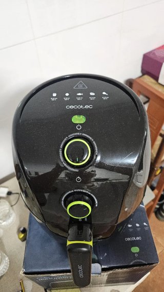 Cecofry Compact Rapid Black Freidora de Aire