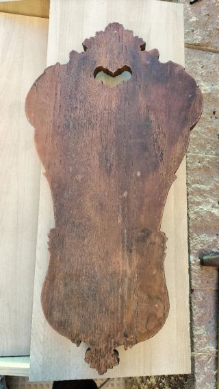 Crucifijo Neobarroco Pared madera