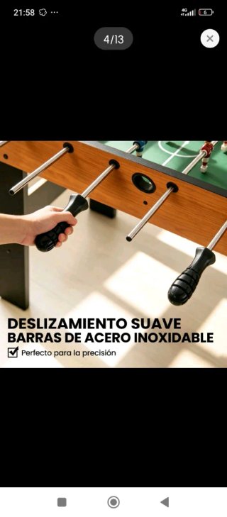 Futbolín para niños
