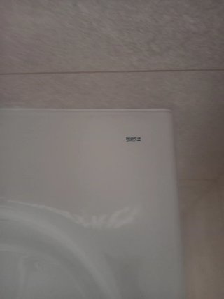 Lavabo de porcelana blanco