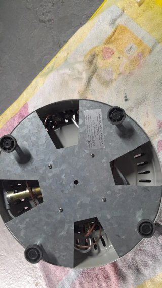 Brasero de gas butano