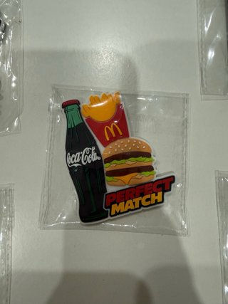 Set 5 Imanes McDonald's Coca-Cola Nevera