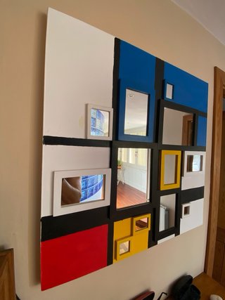 Cuadro Decorativo con Espejos