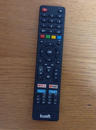 Smart TV Kunft 43" Negro