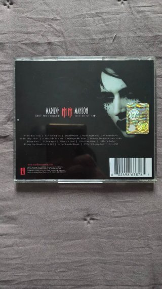 CD Marilyn Manson - Lest We Forget: The Best Of