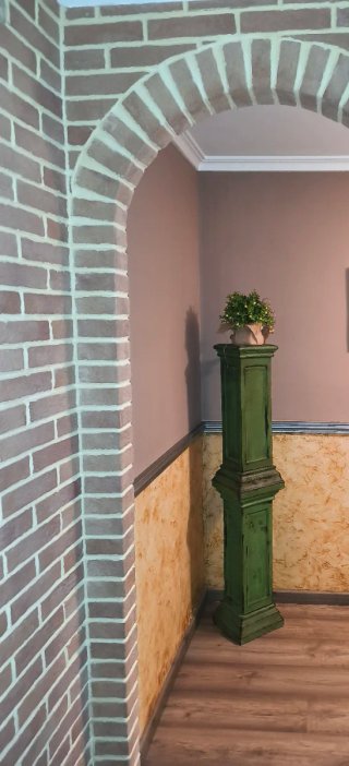Columnas Decorativas Verdes