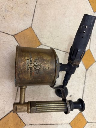 Soplete soldador antiguo Serro P2