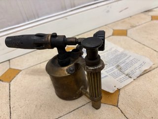 Soplete soldador antiguo Serro P2