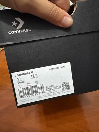 Converse Talla 45 Gris