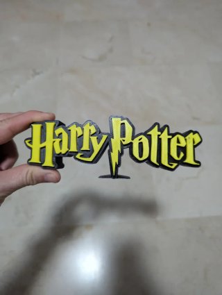 Logo Harry Potter 3D