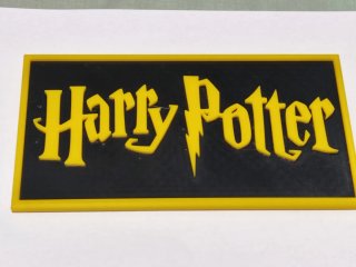 Logo Harry Potter 3D