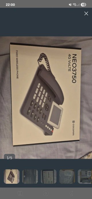Teléfono fijo Cocomm NEO3750 4G VOLTE