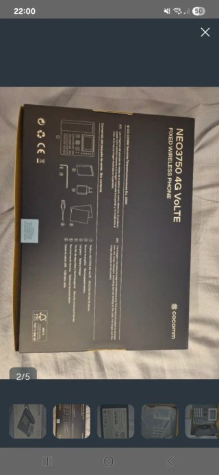 Teléfono fijo Cocomm NEO3750 4G VOLTE