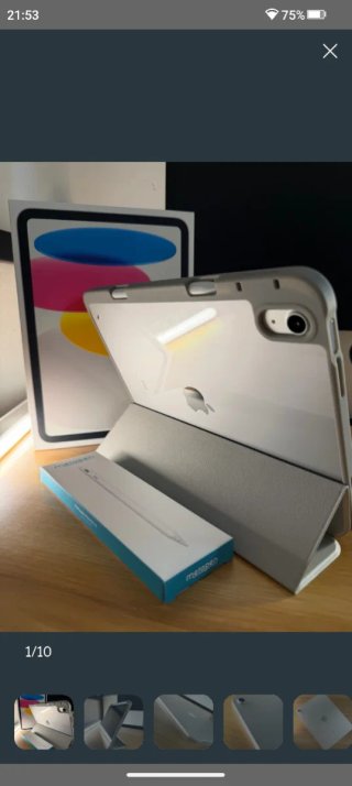 iPad 10ª Gen + Funda + Lápiz Metapen