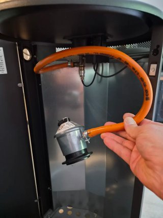 Estufa Gas Butano Llama Azul Equation