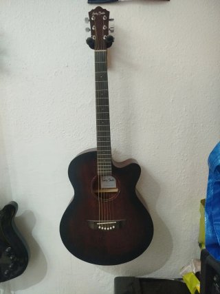 Guitarra Electroacústica Harley Benton Delta Blues