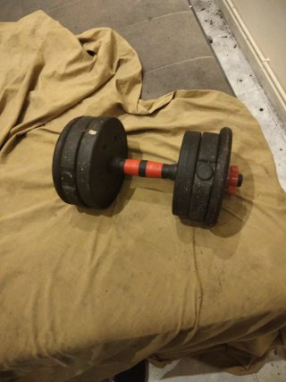 Pesas ajustables para gimnasio