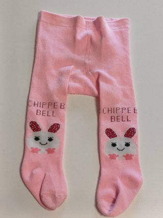 Leotardos bebé Chipper Bell Rosa 3-6m