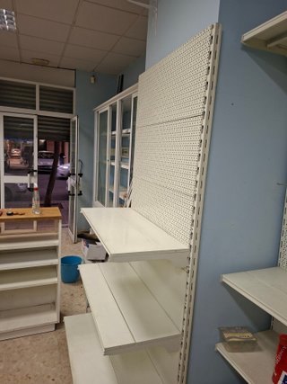 Estantería Modular Metálica Góndola Blanca