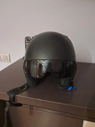 Casco Moto Negro Talla L