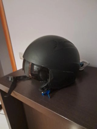 Casco Moto Negro Talla L