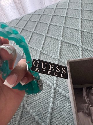 Reloj Guess Mujer Turquesa Nuevo