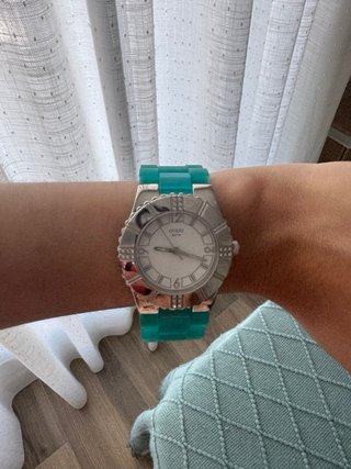 Reloj Guess Mujer Turquesa Nuevo