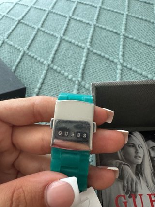 Reloj Guess Mujer Turquesa Nuevo