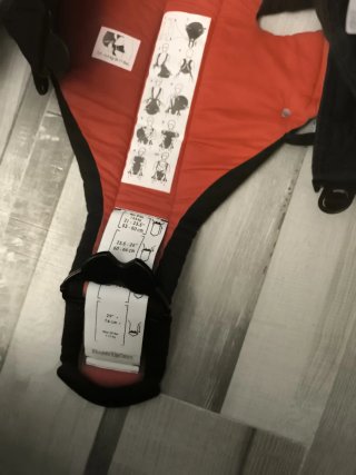 Mochila Portabebés BabyBjörn Negra