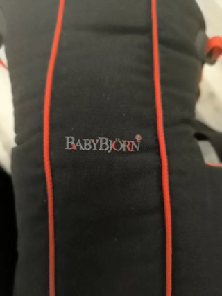 Mochila Portabebés BabyBjörn Negra