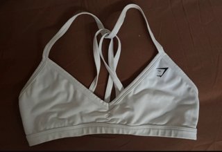 Top Gymshark Minimal Blanco Talla S