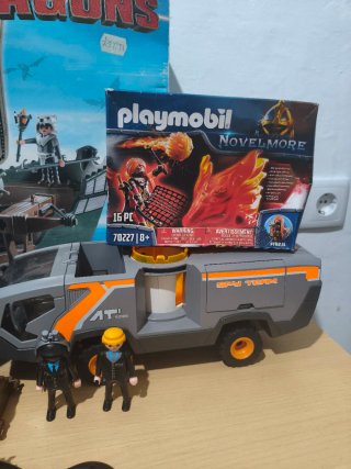 Lote Playmobil Barco y Coche