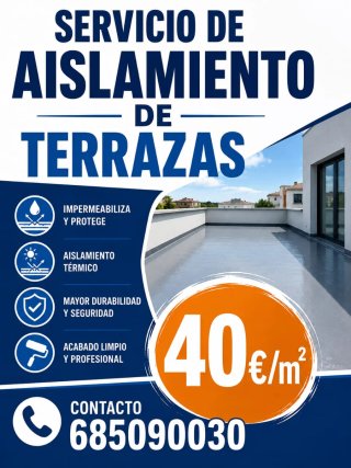 AISLAMIENTO DE TERRAZAS