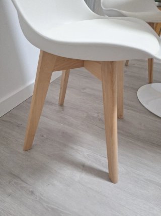 Sedie Nordiche Bianche in Legno (prezzo per 4)