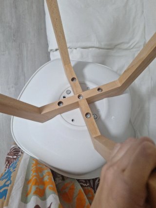 Sedie Nordiche Bianche in Legno (prezzo per 4)