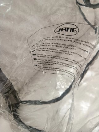 Funda lluvia Jané d carrito bebé. Recoger en Tfe