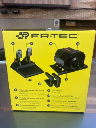 Volante FR FORCE Force Feedback con Pedales