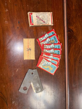 Lote Coleccionismo Vintage: Cuchillas Iberia