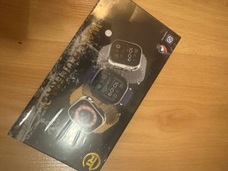 Smartwatch Hiwatch Ultra 2 Plata/Amarillo