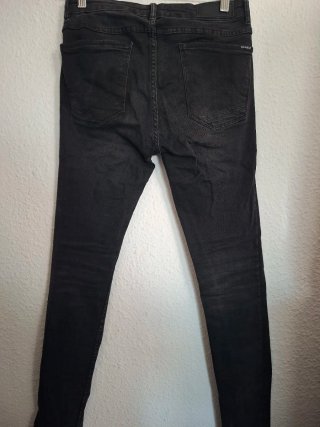 Vaqueros Pull&Bear hombre negros Talla M