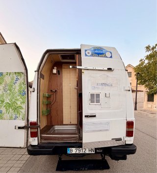 Furgoneta camper original Land rover Shepra 300