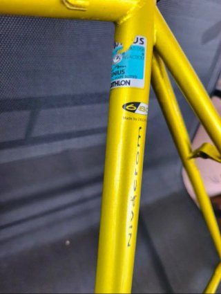 Cuadro de bicicleta de carretera Columbus Genius