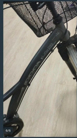 Bicicleta Urbana Gris
