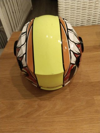 Casco Moto Niño LS2 Visera Transparente