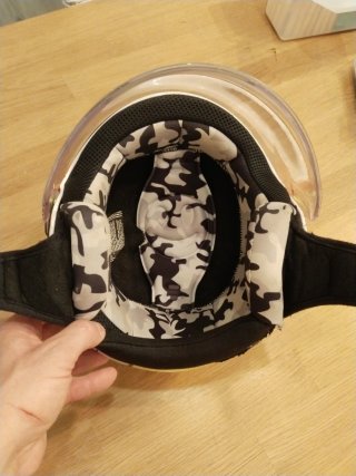 Casco Moto Niño LS2 Visera Transparente