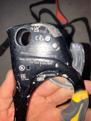 Puño Petzl y estribo